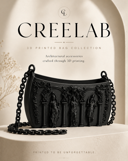 CREELAB Noir 3D Printed Bag