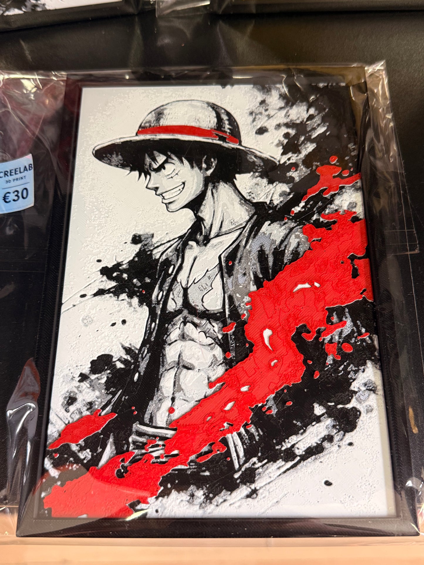 Quadro Anime 3D in Rilievo con Cornice – Collezione One Piece